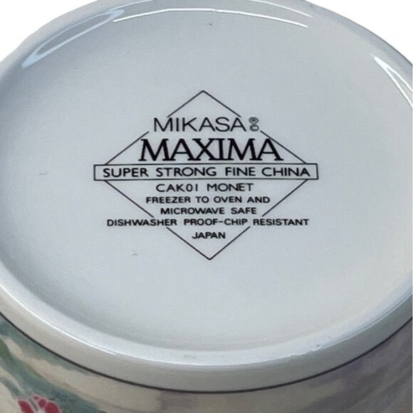 2 Mikasa Maxima Monet CAK01 Cup & Saucer Sets - Picture 3 of 8